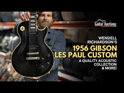 '56 Gibson Les Paul Custom, '36 Gibson L5 & More! | March 26 Guitar Auction Consignment Update Ep. 6