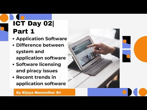 Introduction to Application Software| Day 1| Part 01
