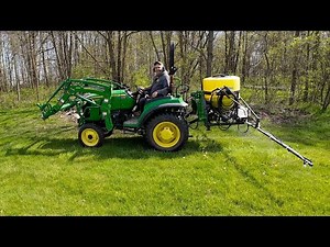 Foam Marker; 3 Way Boom Control; Weeds Have NO CHANCE! MistrSpray Compact Tractor PTO Sprayer