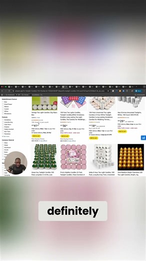 Finding Top Tealight Candles on Amazon: A Product Review #shorts