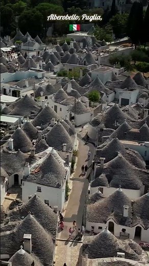Alberobello, Puglia – The Fairytale Trulli Village! 🇮🇹 #italy #travel