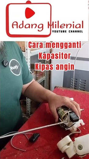 How to replace a fan capacitor #shortsvideo #newinfo #funny #electronicservice #busmania