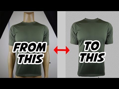 How to Easily and Quickly Ghost Mannequin Edit in Photoshop