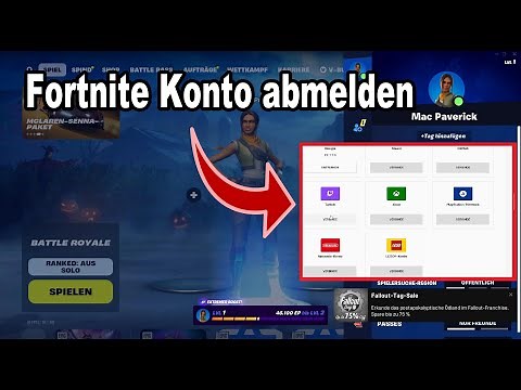 Fortnite Account abmelden / ausloggen | So wird’s gemacht!