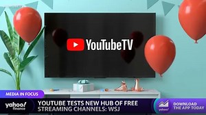 YouTube tests new free streaming hub