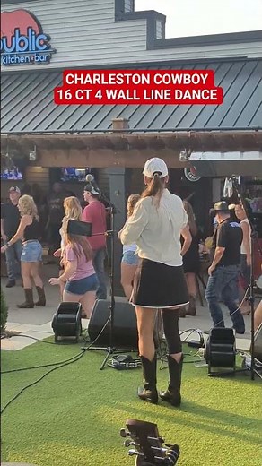 CHARLESTON COWBOY LINE DANCE TUTORIAL LESSON 16 COUNT