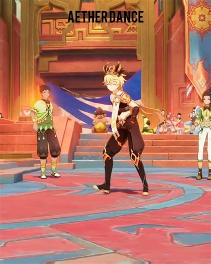 Aether Dance | Genshin Impact | Traveler Dance #genshinimpact #genshin