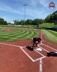 Touch up time 🕐 #LLWS | Little League