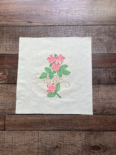 Vintage Iowa State Quilt Blocks for Quilting, Sewing, Embroidery, and Crafting - Etsy