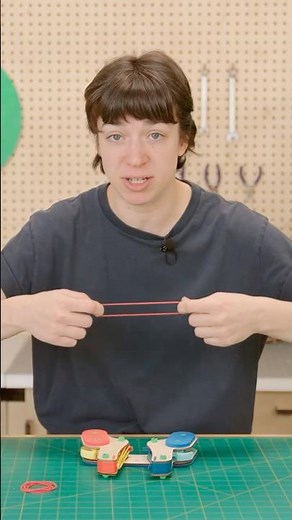 The hidden energy in a rubber band #energy
