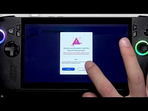 ASUS ROG Ally X – How to Reinstall Windows 11 with ASUS Cloud Recovery