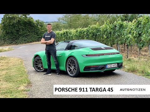Porsche 911 Targa 4S (992): 450-hp sports car review, test, driving report