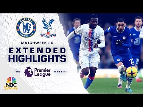 Chelsea v. Crystal Palace | PREMIER LEAGUE HIGHLIGHTS | 1/15/2023 | NBC Sports