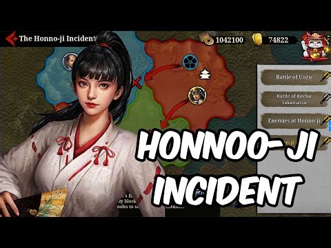 The Honnō-ji Incident in Great Conqueror 2 Shogun – Samurai Strategy Gameplay
