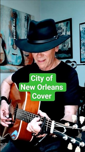 City of New Orleans, Arlo Guthrie Cover #shorts