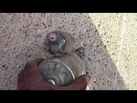 How To Remove the Starter on a 2006 Ford F150 4.6 engine