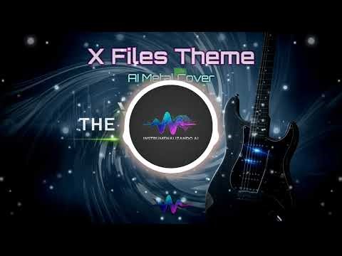 👽 X Files Theme Remix (AI Metal Cover) | Free Copyright Music | Instrumentalizando AI
