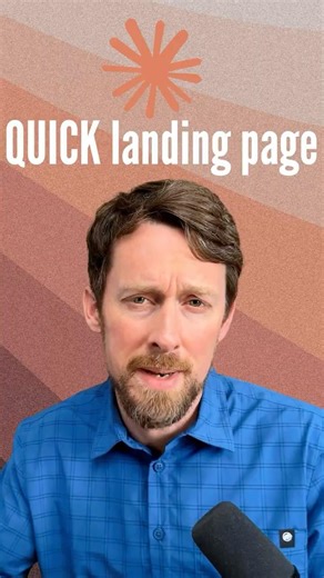 Easy landing pages with Claude