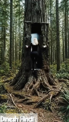 Hidden Tree Bunker – Secret Survival Home 🌳🔥#ViralVideo #survival #bunker