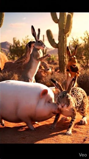 The pig dances happily #usashorts #youtubeshorts