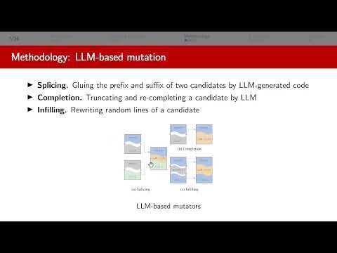 USENIX Security '25 - ELFuzz: Efficient Input Generation via LLM-driven Synthesis Over Fuzzer Space