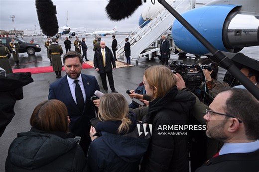 U.S. Vice President JD Vance concludes Armenia trip
