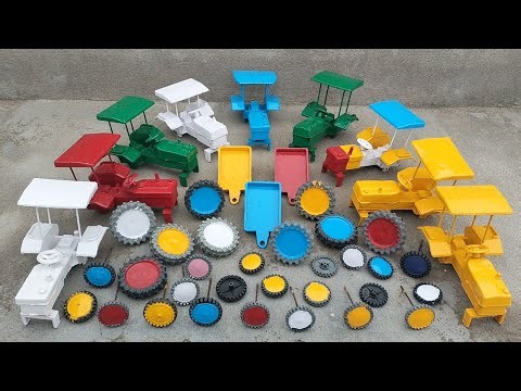 White colour tractor top fitting and moving tractor video Sohan yt Creator