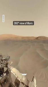 Sunny morning 360-pano view of the Martian surface captured by the curiosity rover. It may seem surprising that Mars even has sand dunes, since its atmosphere is so thin – about 0.6 percent of Earth’s air pressure at sea level – but it does, and they can range from just a few feet tall to hundreds of feet in height. They have been seen from spacecraft in orbit and close-up on the ground by rovers. The sand dunes on Mars do move much more slowly, however, about two feet per Earth year (about one 