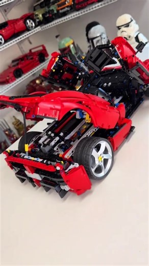 brickworlds ferrari, where style meets fun🏎️🏎️#lego #trending #fyp #ferrari