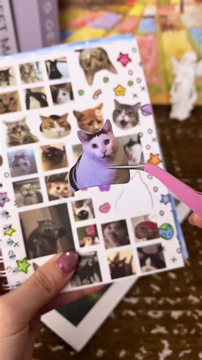 Adorable Cat Stickers for Your Creative Projects