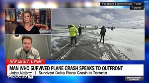 Survivors of the Delta plane crash in Toronto are detailing the harrowing moment the aircraft turned upside down on the tarmac. | Access