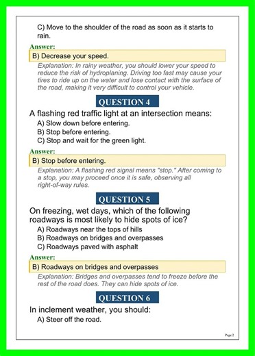2026 CALIFORNIA DMV PERMIT TEST 7 33 QUESTIONS video