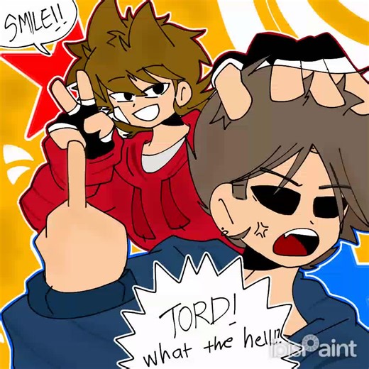 SpeedPaint Artwork Featuring TOM and TORD Characters