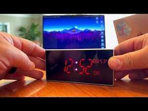 Hidden Spy Camera Alarm Clock Wireless with Stronger Night Vision