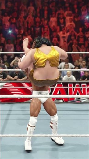 The Rock destroys Beth Phoenix Fight WWE2K25 #wweraw