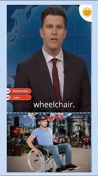 Colin on Wheelchair #funny #snl #Shorts