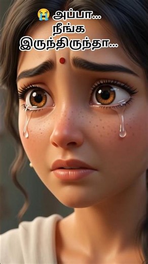 அப்பா இருந்திருந்தா... இந்த நிலை வந்திருக்காது! 😭|emotional story #tamilstory#shorts