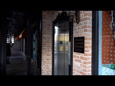 Tiny Modernized Montgomery Hydraulic Elevator at Casas Adobes Plaza, Tucson, AZ