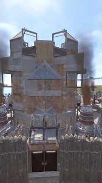 The Knight | 6 Bunkers | #rust #rustgame #rustconsole #rustbasebuild #2x2 #gaming