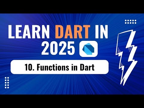 Functions in Dart 🚀 | Dart Tutorial (Beginner Friendly)
