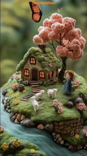 cute and calm #music #peace #babifreitas #animation #youtube #shorts