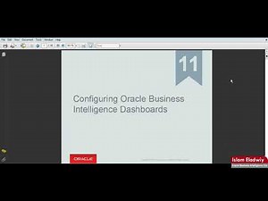 28 OBIEE 12c - Chapter 11 Configuring Oracle Business Intelligence Dashboards