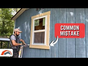 How To Replace An Old Window Shed | Avoid Water Damage