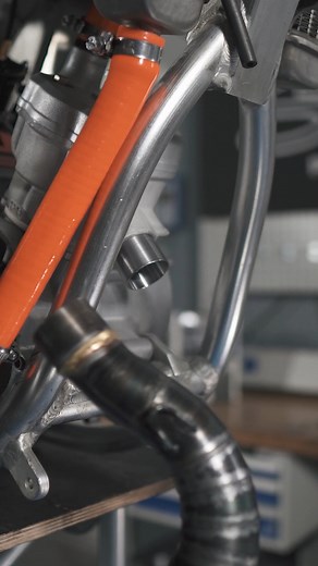 Exhaust assembly 🧡🧡 #Stage6 #Stage6RT #S6 #Performanceisourmission #Breedofspeed #Orange #Highrev #Betterfasterstronger #Staysafe #Together #Safetogether #Bleibgesund | STAGE6 Development