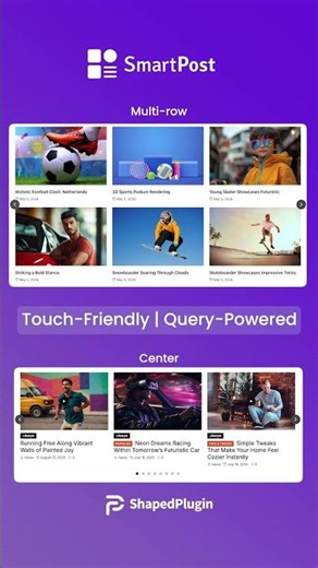 Show Posts in a Beautiful Carousel with Smart Post #SmartPost #PostCarousel #wordpressplugins