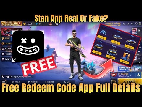 Stan App Real Or Fake😍 | Stan App Free Fire Redeem Code | Stan App Se Free Fire Redeem Code Kaise Le