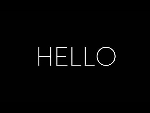 Adele 'Hello' 30 Second Snippet Advert
