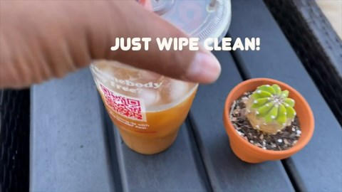 3 Tier Outdoor Side Table Adirondack Side Table HDPE End Table Patio Side Table Rectangle Tables for Outdoor Backyard Garden Balcony (Retro, Blue)