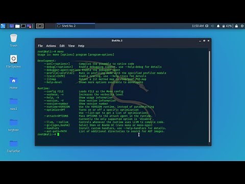 Install mono develop in Kali Linux