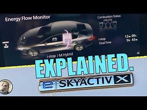 Mazda 3 Skyactiv-X Menu & Features Walkthrough (Fuel Efficiency + SPCCI)